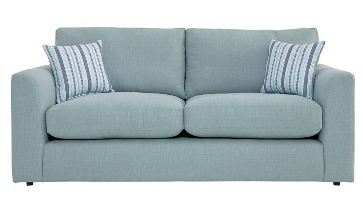 Buy Argos Home Cora 3 Seater Fabric Sofa Duck Egg Sofas Argos