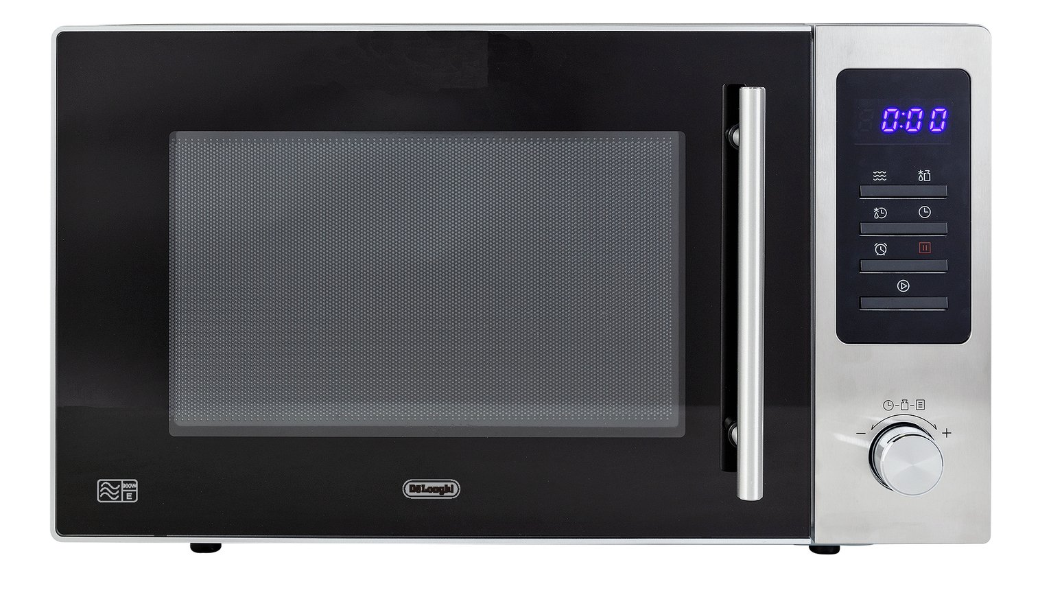 De'Longhi 900W Standard Microwave AM925 - Grey