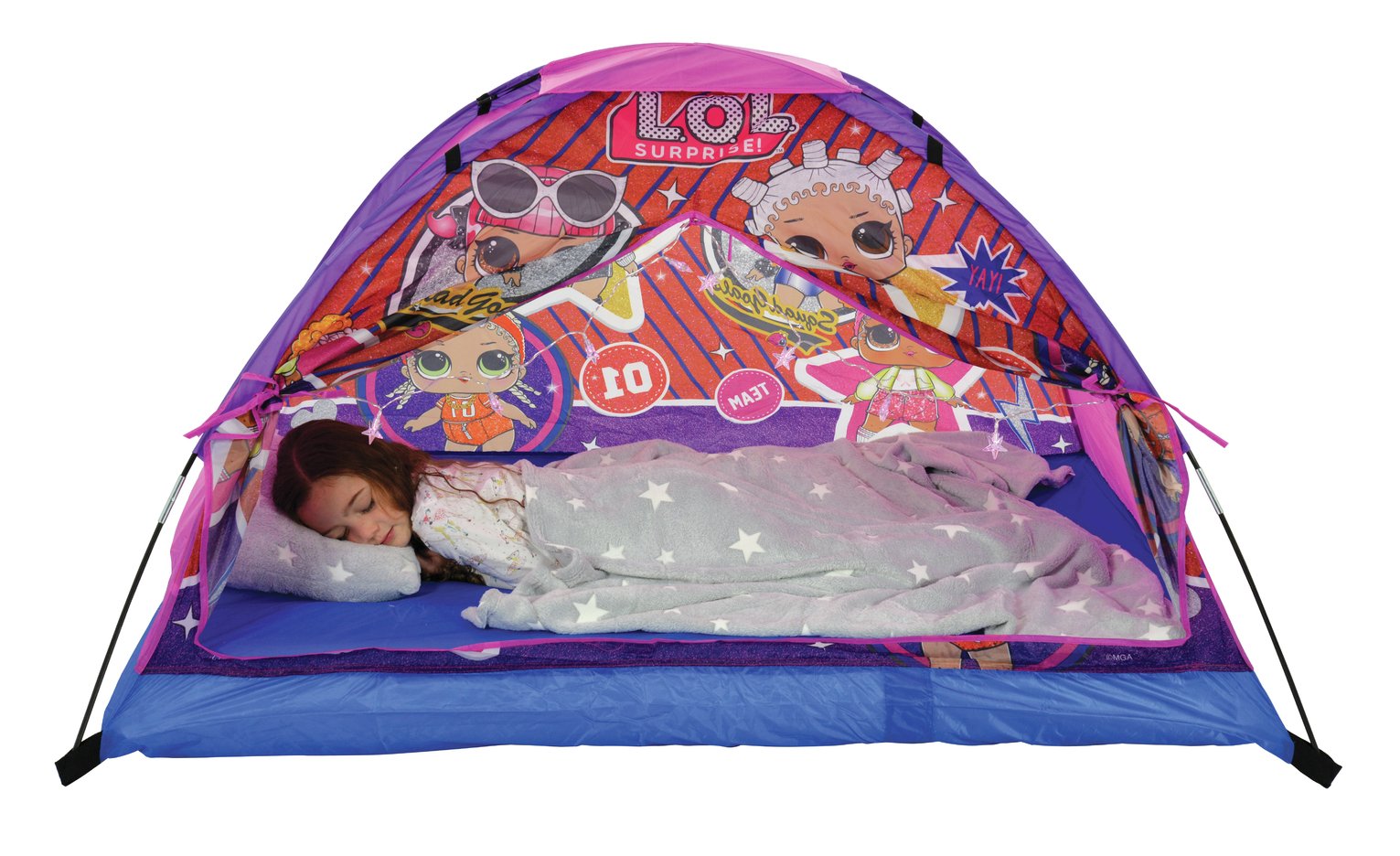 lol pop up bed tent