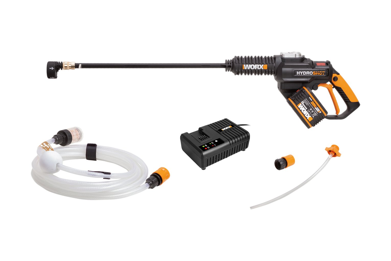 Worx Brushless Hydroshot Portable Pressure Cleaner - 20V