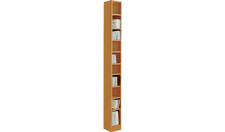 Buy Argos Home Maine Tall Cd And Dvd Media Storage Oak