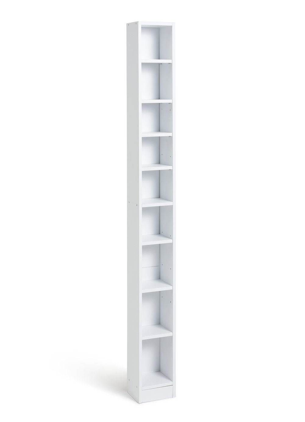 Argos Home Maine Tall CD and DVD Storage unit - White