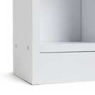 Argos Home Maine Tall CD and DVD Storage unit - White by Argos