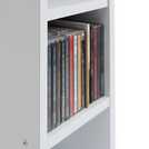 Argos Home Maine Tall CD and DVD Storage unit - White by Argos