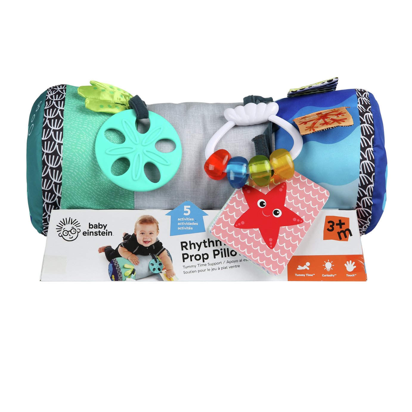 baby einstein rhythm of the reef prop pillow