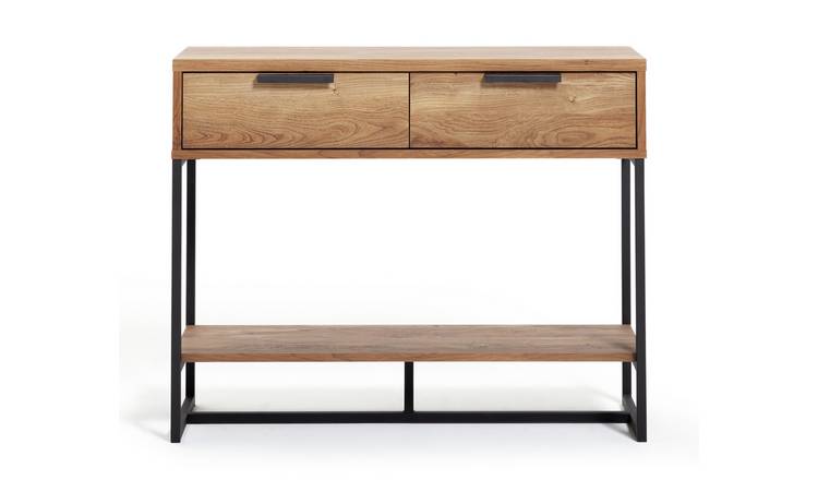 Buy Habitat Nomad Console Table - Oak | Console tables | Argos