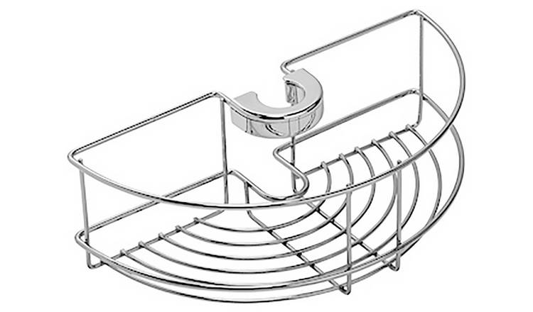 Croydex Easy Fit Rail Riser Basket