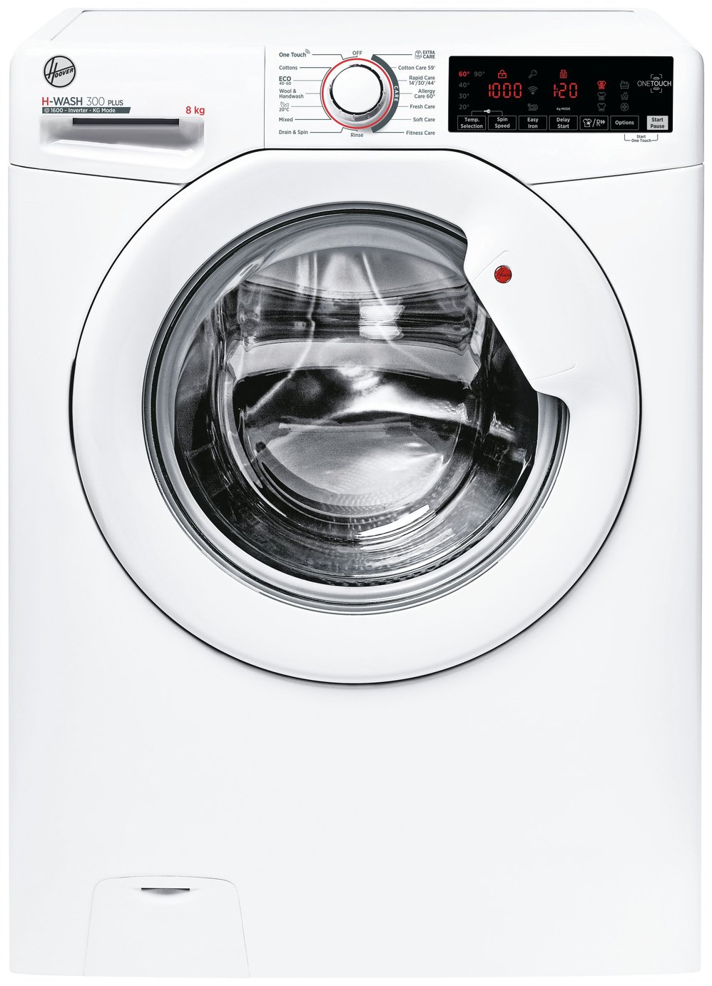 Hoover H3W68TME 8KG 1600 Spin Washing Machine - White