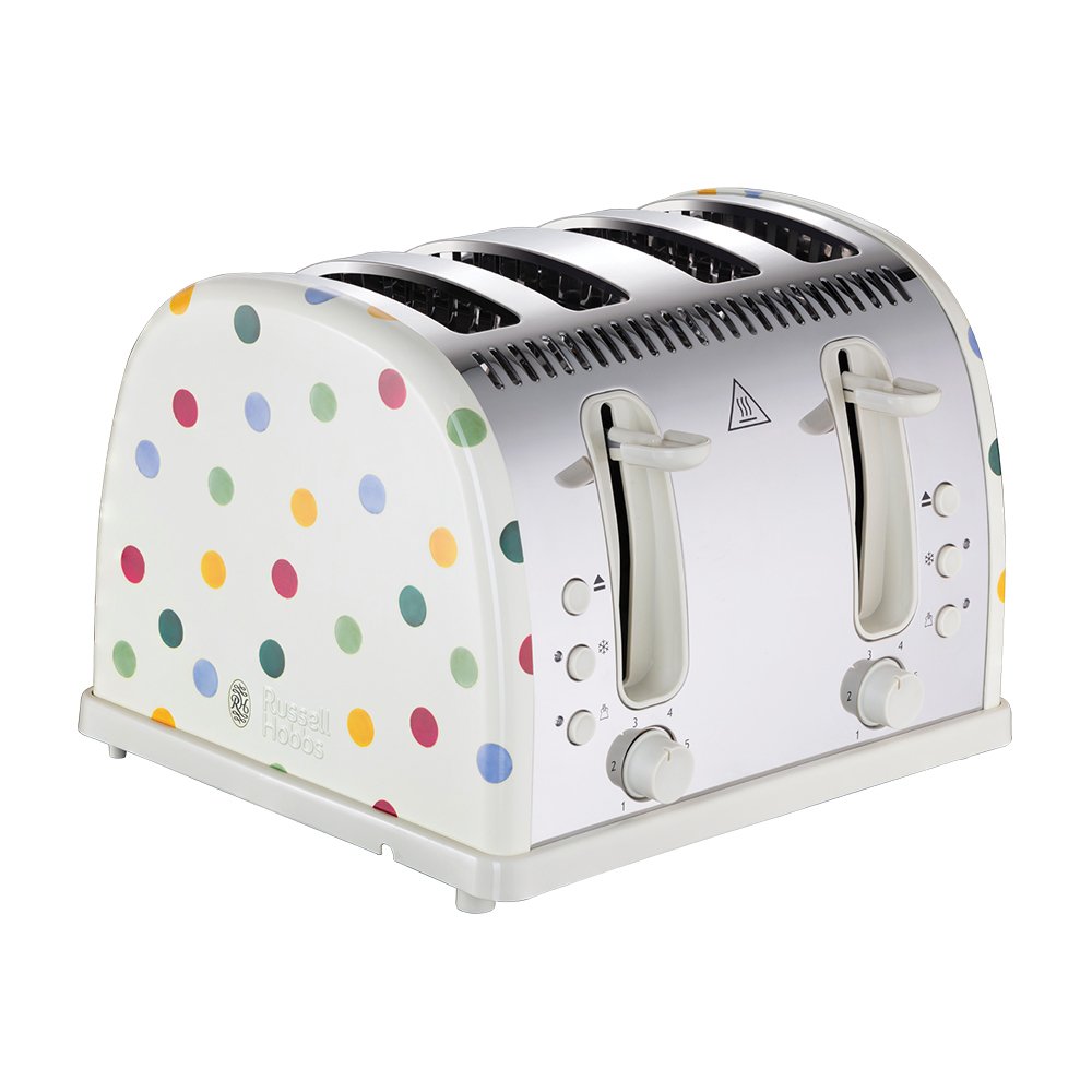 Emma Bridgewater & Russell Hobbs 21305 Toaster - Polka Dot