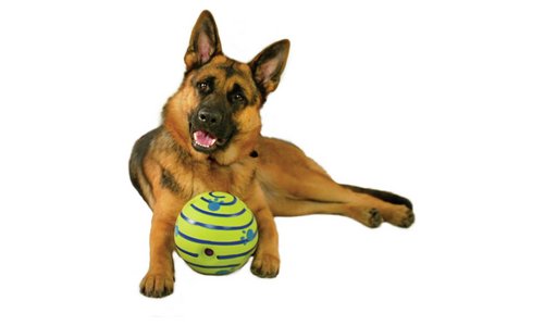 JML Wobble Wag Giggle Ball Dog Toy