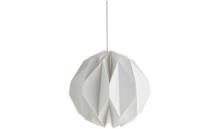 Habitat paper deals lampshade