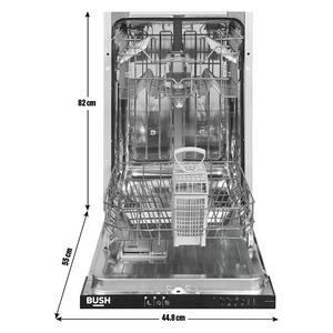 Buy Bush DW9SLSAEINTW Slimline Integrated Dishwasher Dishwashers
