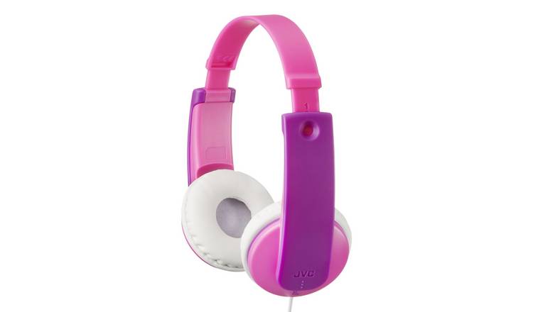 JVC HA-KD7 Tinyphones Kids Headphone - Pink / Purple