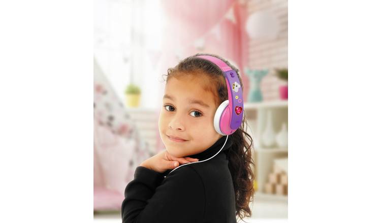 Pink headphones online argos