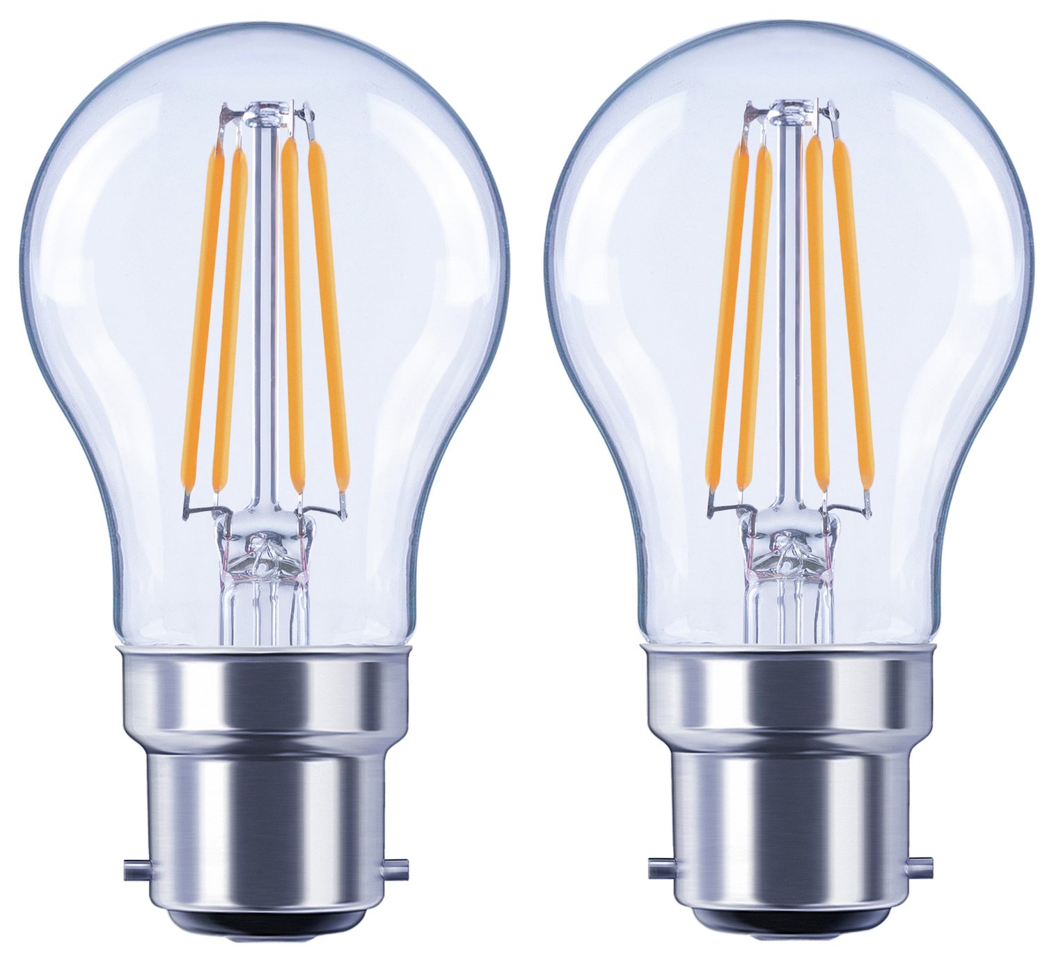 Argos Home 4w Led Bc Globe Light Bulb 2 Pack 9332920 Argos