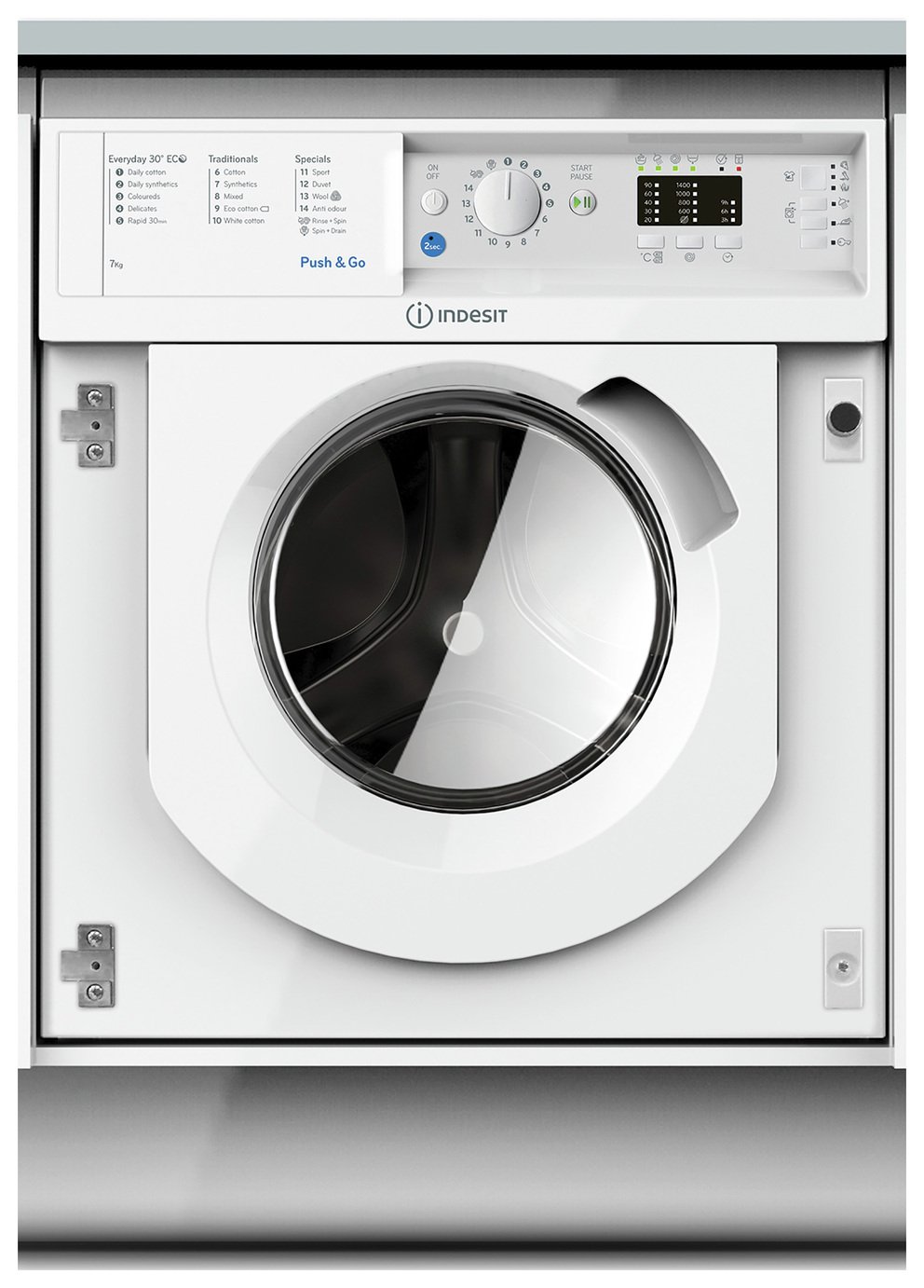 Indesit BIWMIL71452 7KG 1400 Spin Washing Machine - White