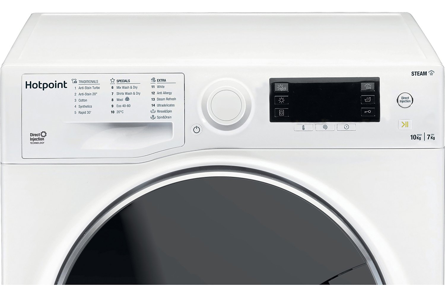 Hotpoint RD1076JD 10KG/7KG 1600 Spin Washer Dryer Review