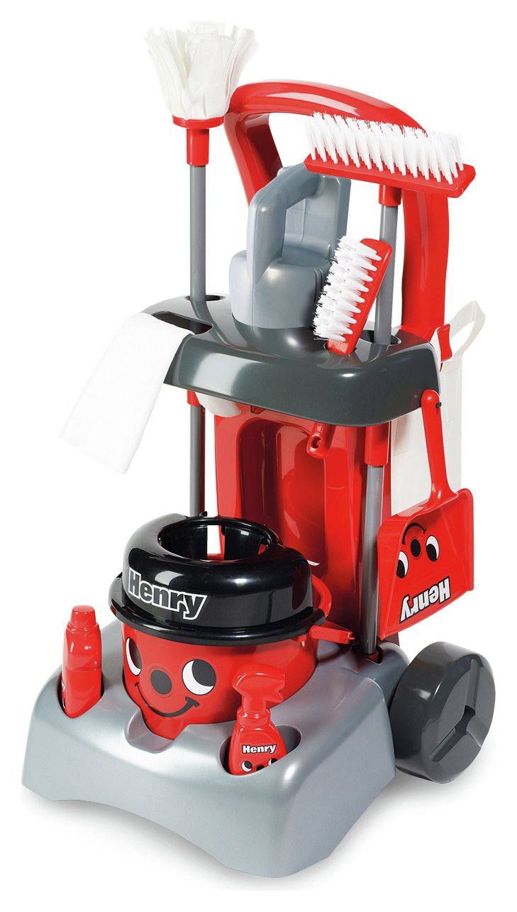 Casdon Deluxe Toy Henry Cleaning Trolley