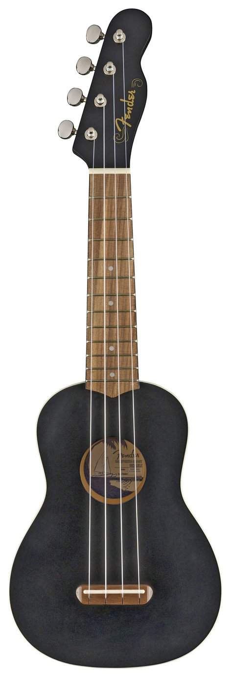 Fender Venice Soprano Size Ukulele - Black