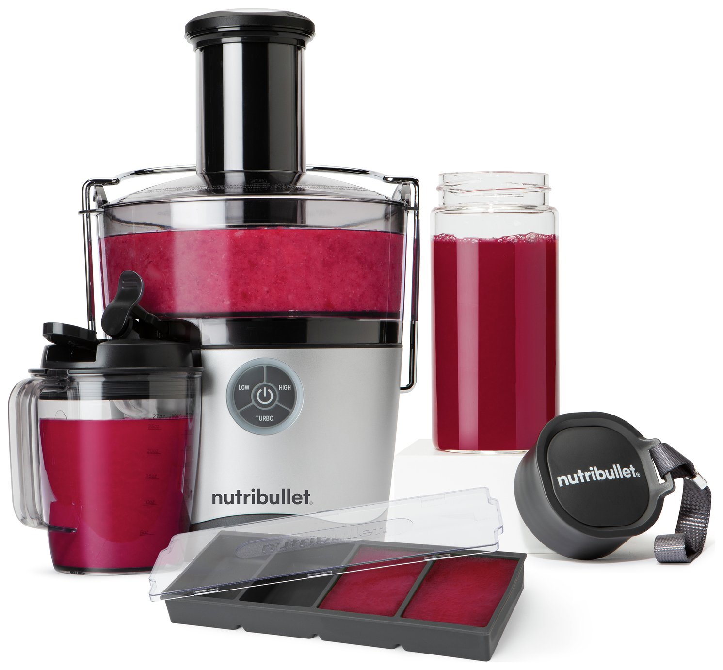 NutriBullet 01558 Juicer Pro - Silver