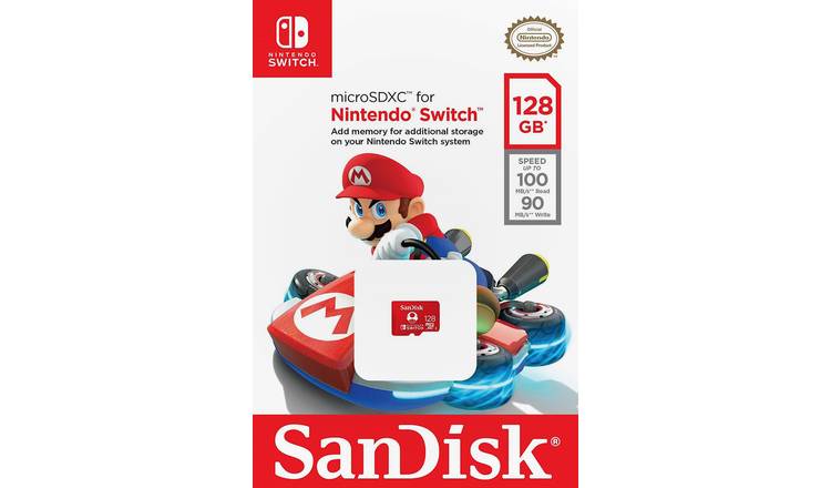 Nintendo switch 128 sd on sale card