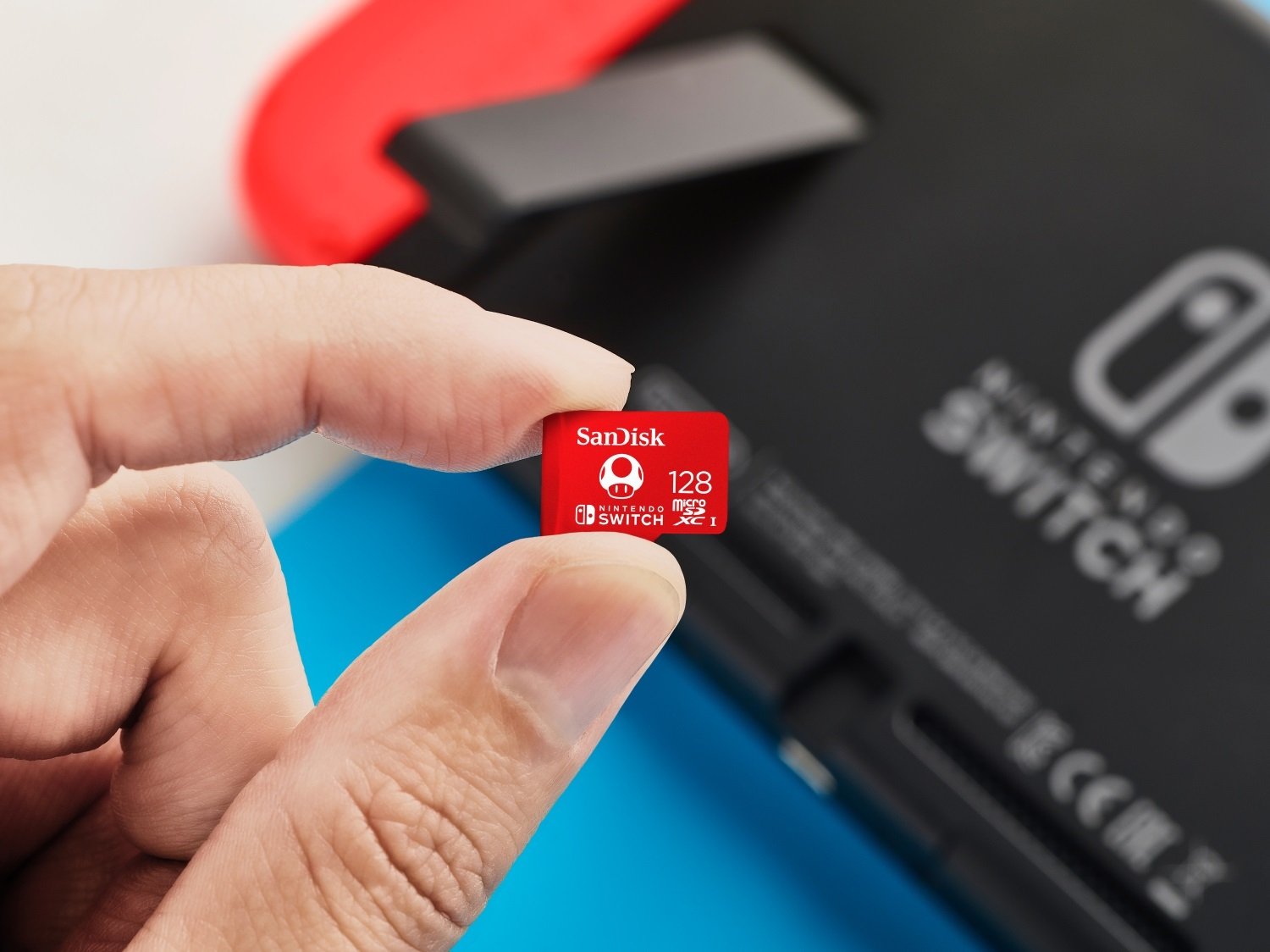 Buy SanDisk 100MBs MicroSD Card for Nintendo Switch - 128GB