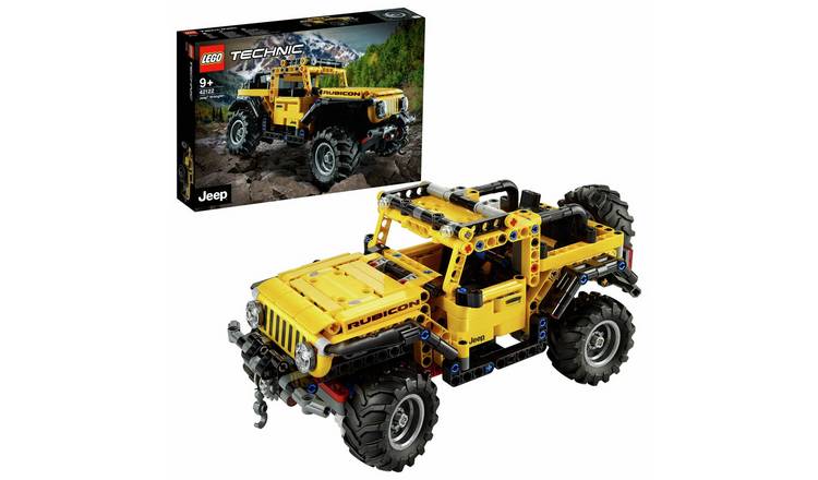 Buy LEGO Technic Jeep Wrangler Rubicon Toy Car 42122 | Toy cars and trucks  | Argos