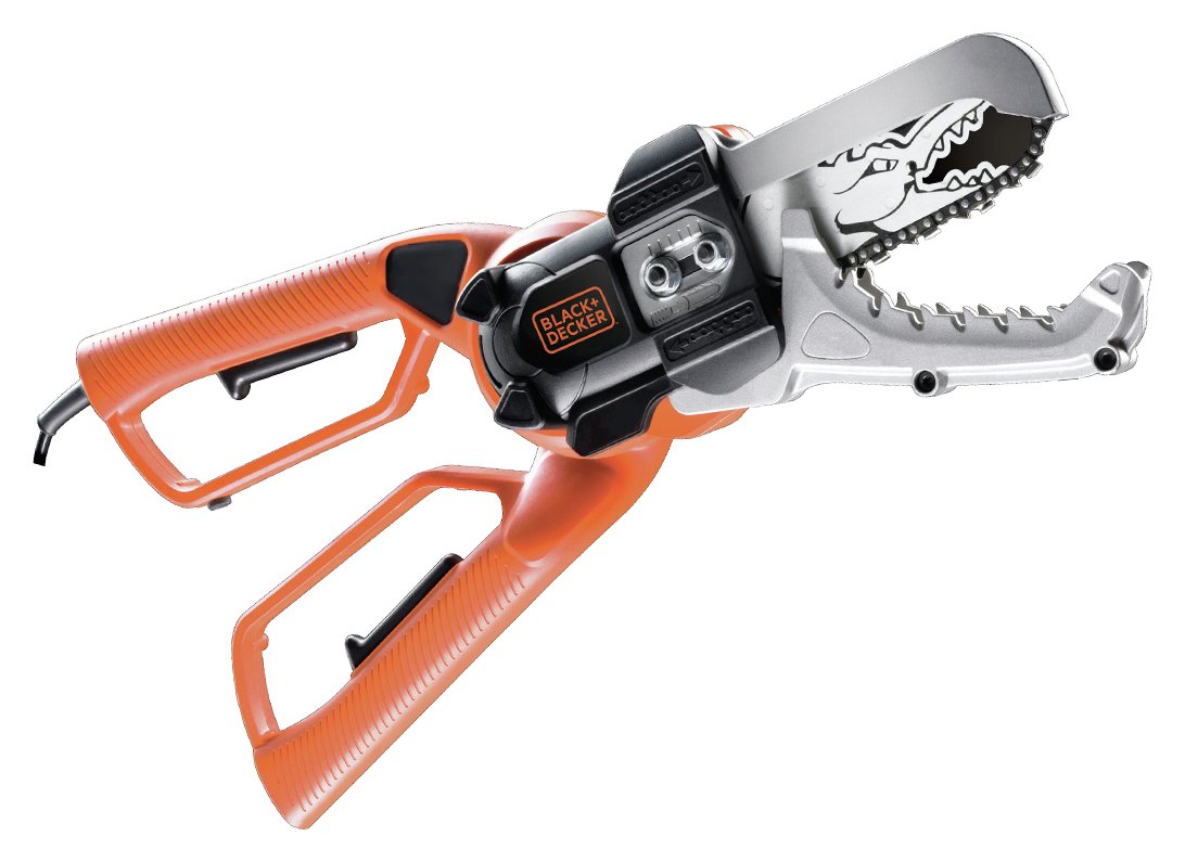 Black   Decker Corded Alligator Lopper - 550W