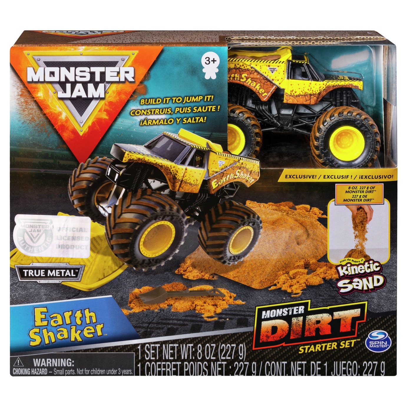 Monster Jam Kenetic Dirt Starter Set