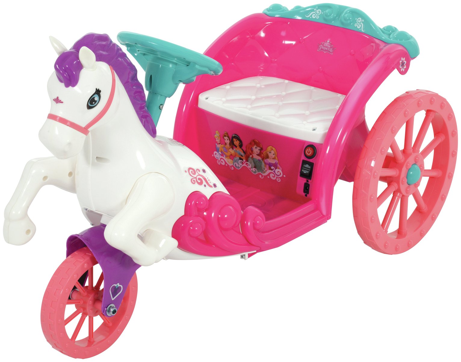 princess chariot power wheels