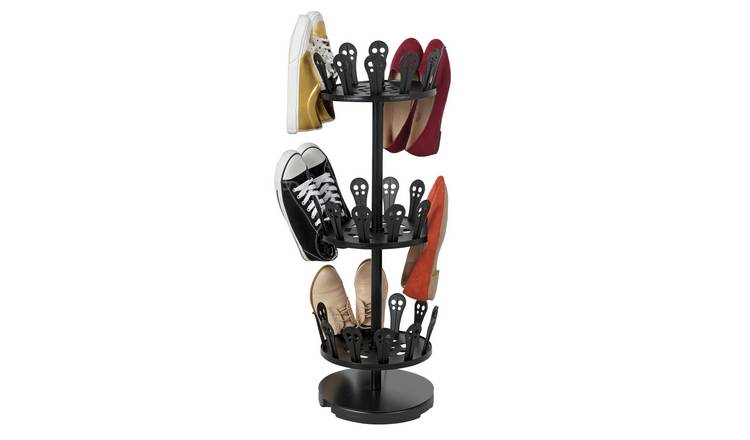 Buy Argos Home Spiral Open Shoe Rack Black Shoe Storage Argos