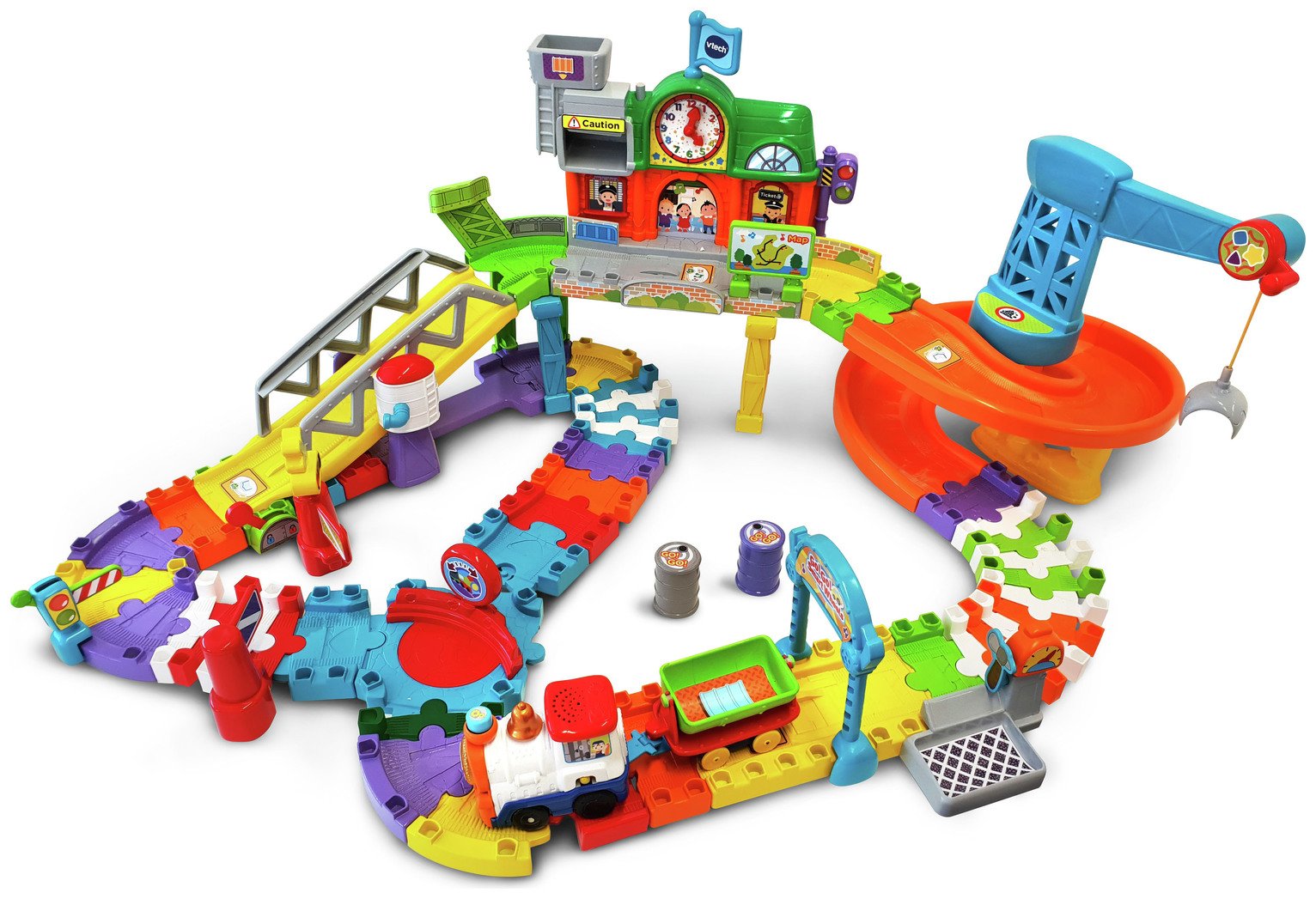 vtech train set up