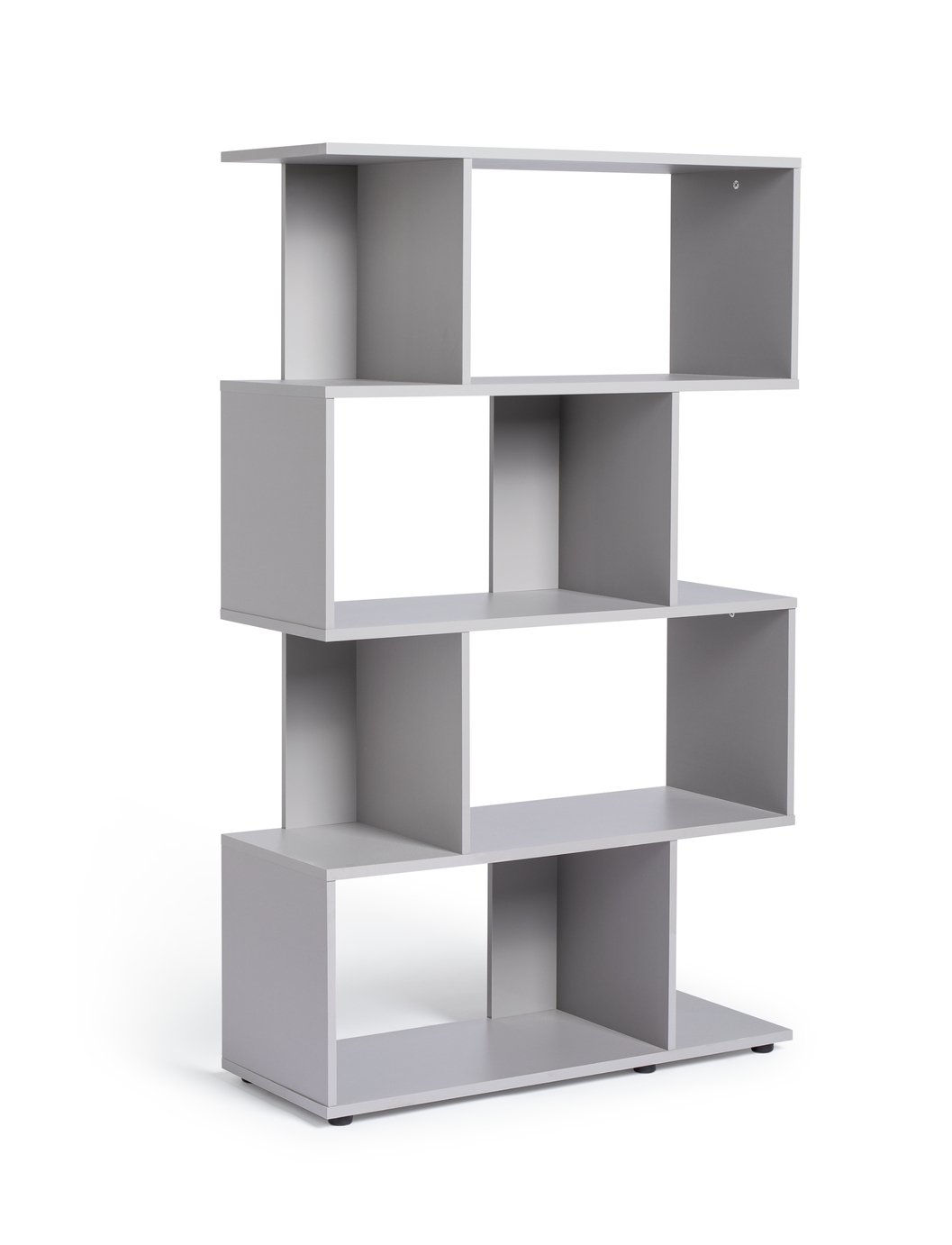 Habitat Hayward 5 Shelf Bookcase - Grey Gloss