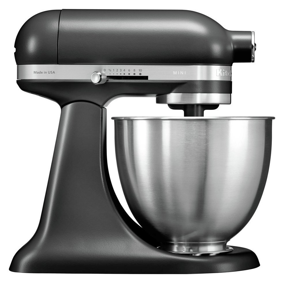 KitchenAid 5KSM3311XBBM Mini Food Stand Mixer - Black