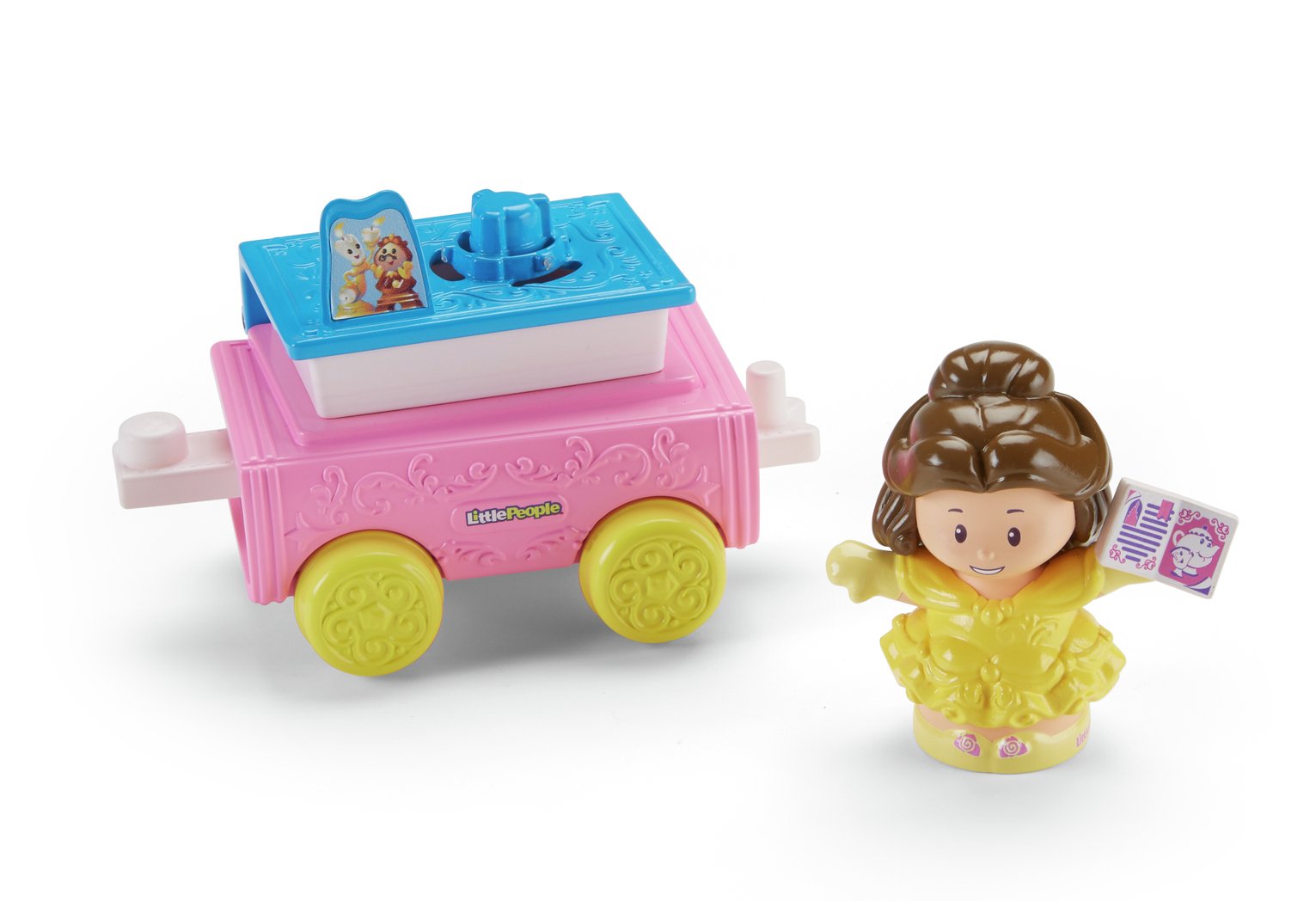 Fisher-Price World of Little People Belle and Chip Set