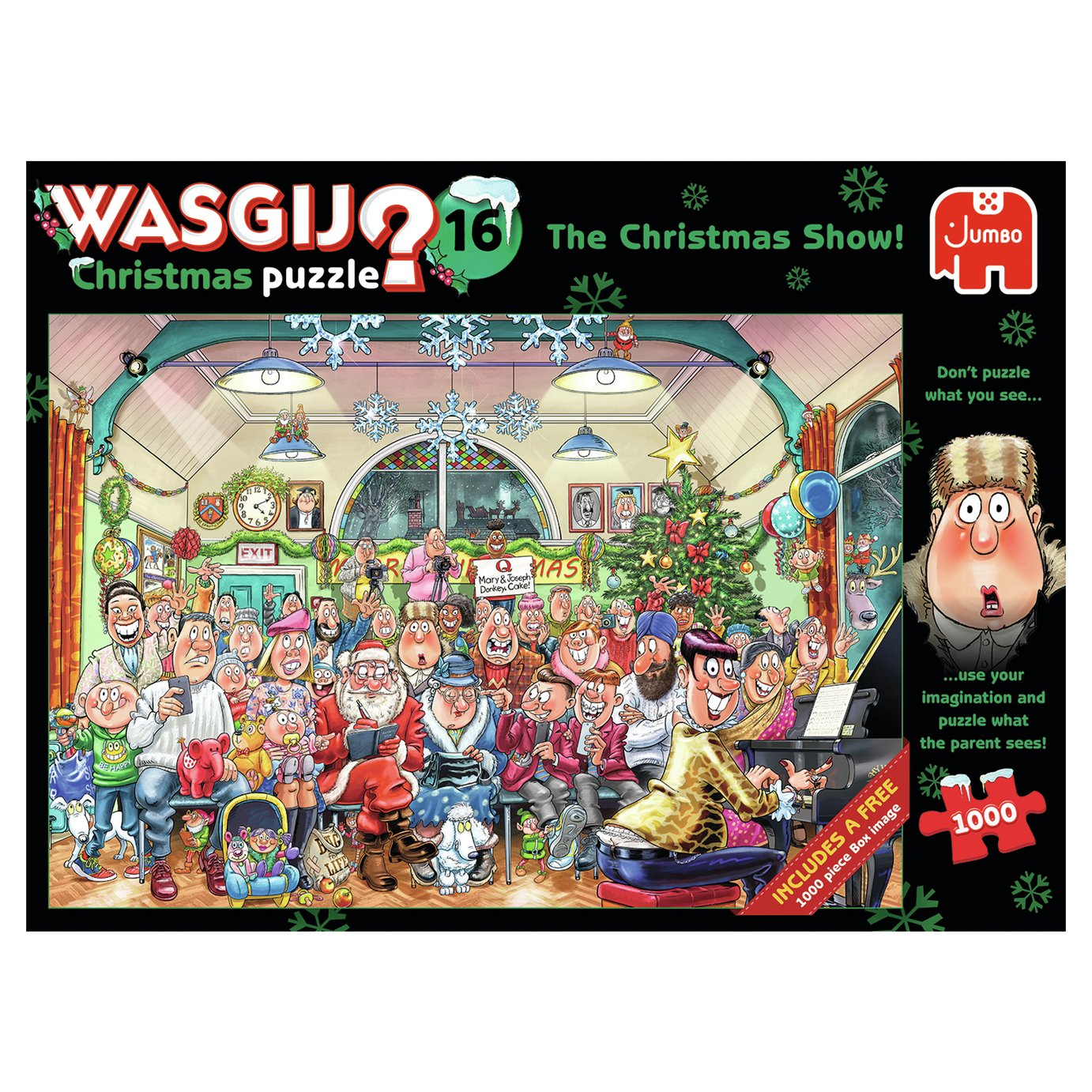 Wasgij Christmas 15 Santa Christmas Treat Puzzle