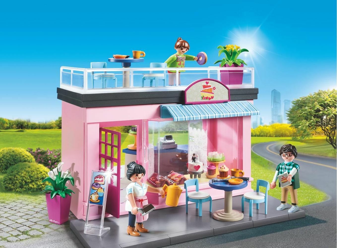 playmobil ice cream shop