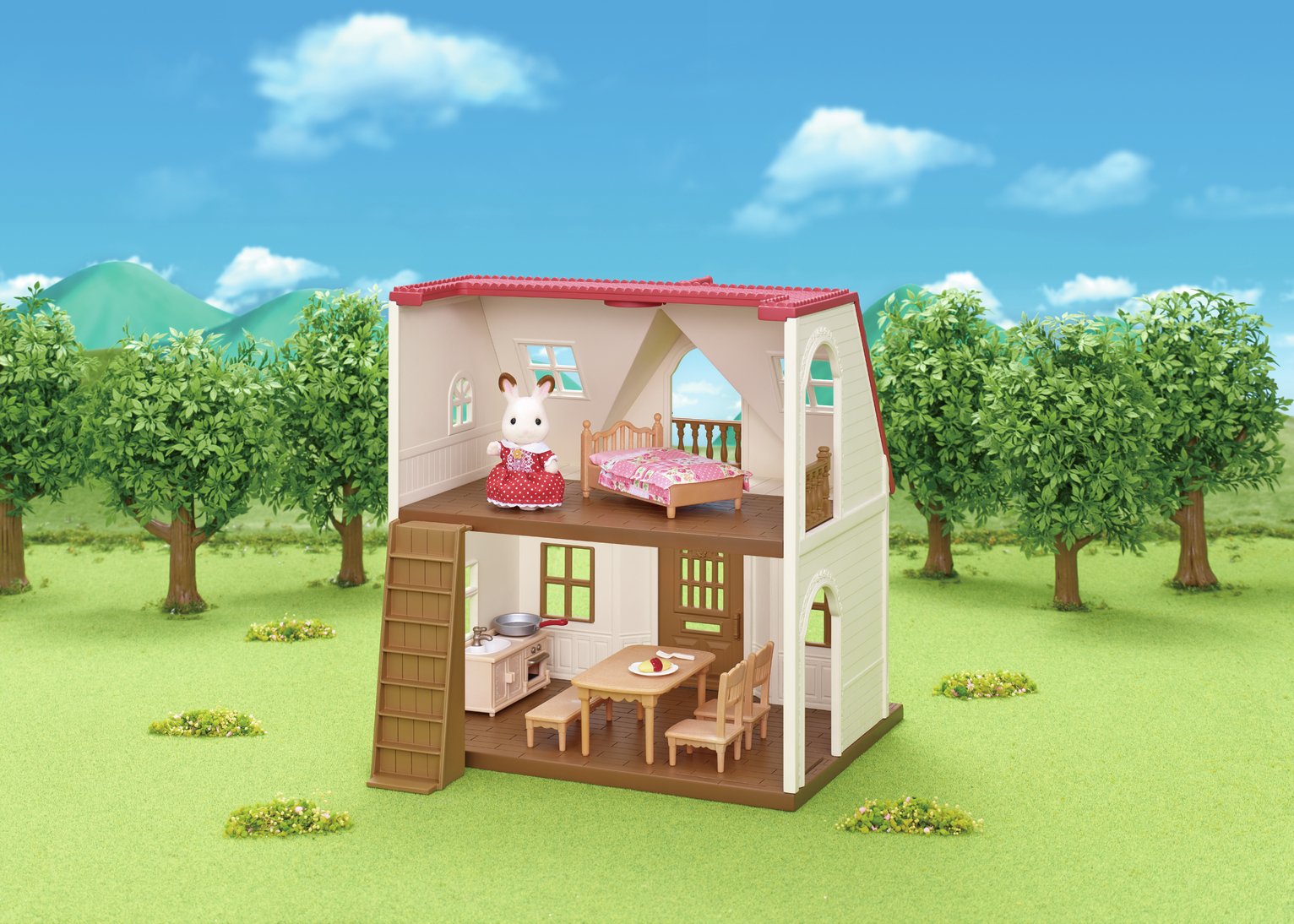 sylvanian families baby castle nursery argos