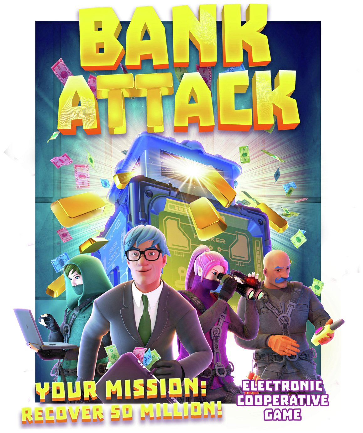 Ideal Bank Attack Game