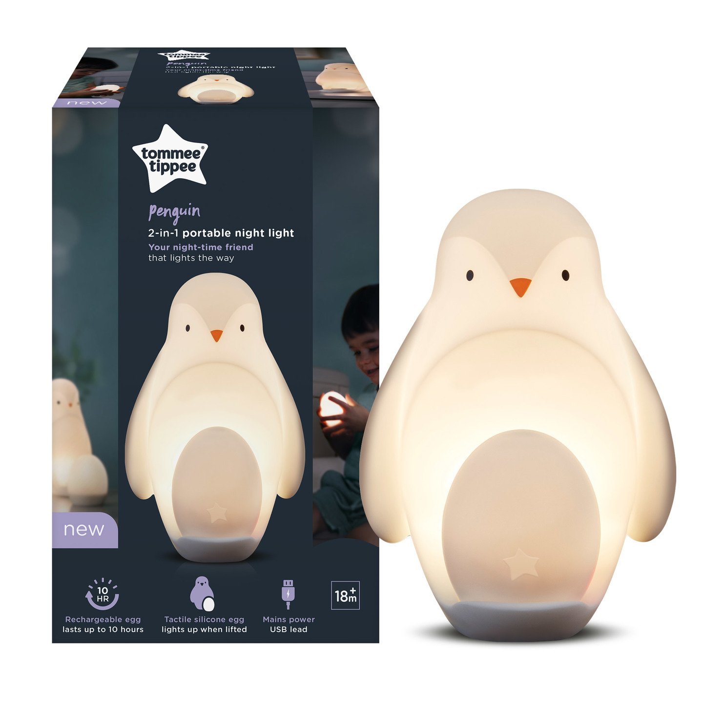 Tommee Tippee Penguin Night Light Review