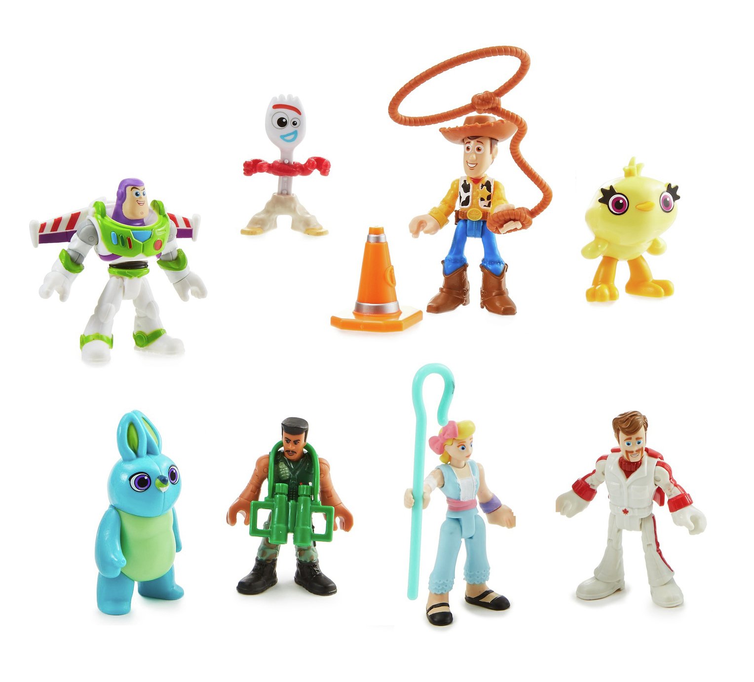 Toy Story 4 Imaginext Deluxe 8 Pack Figure Set Review