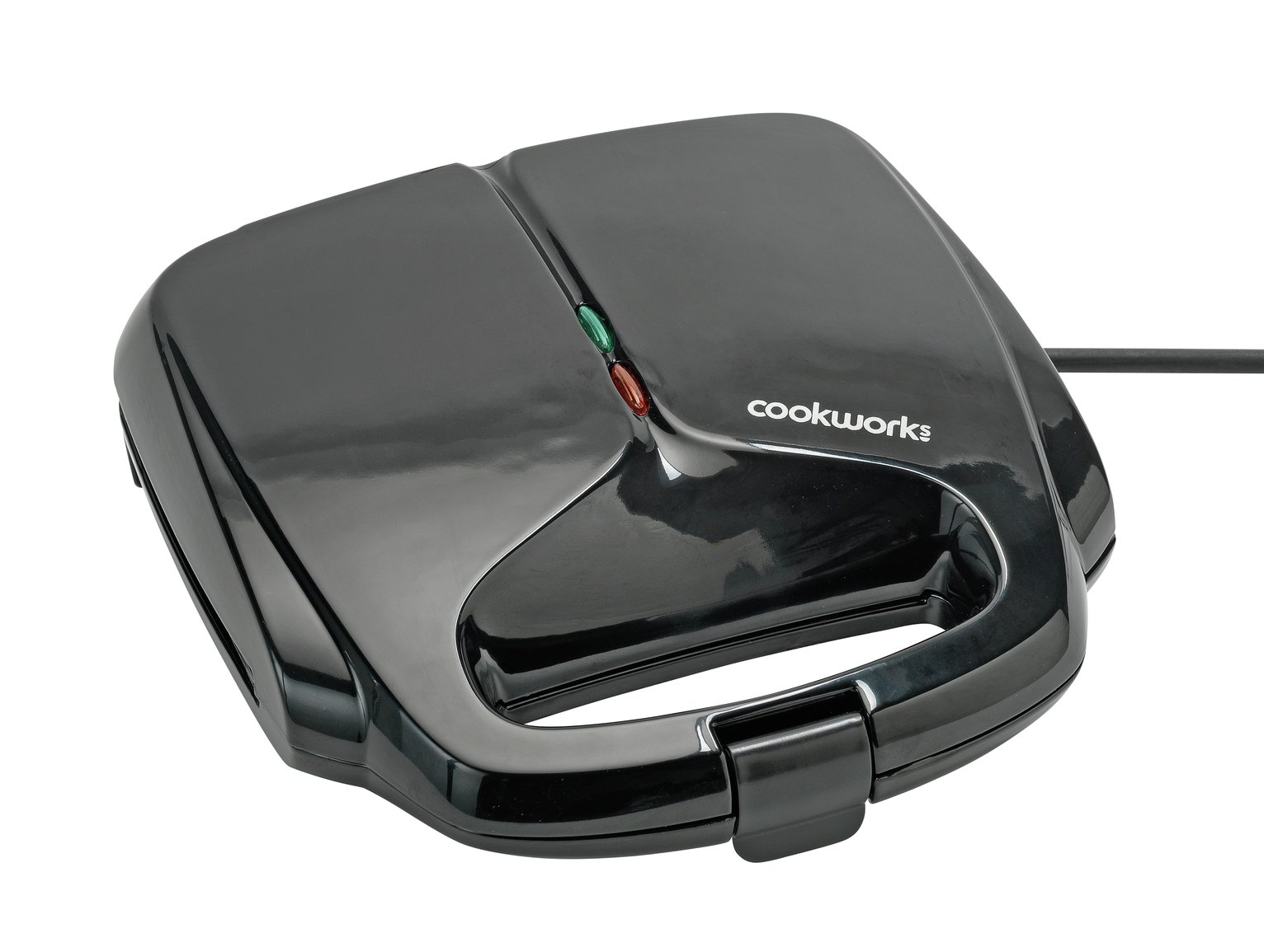 Cookworks 2 Portion Sandwich Toaster - Black