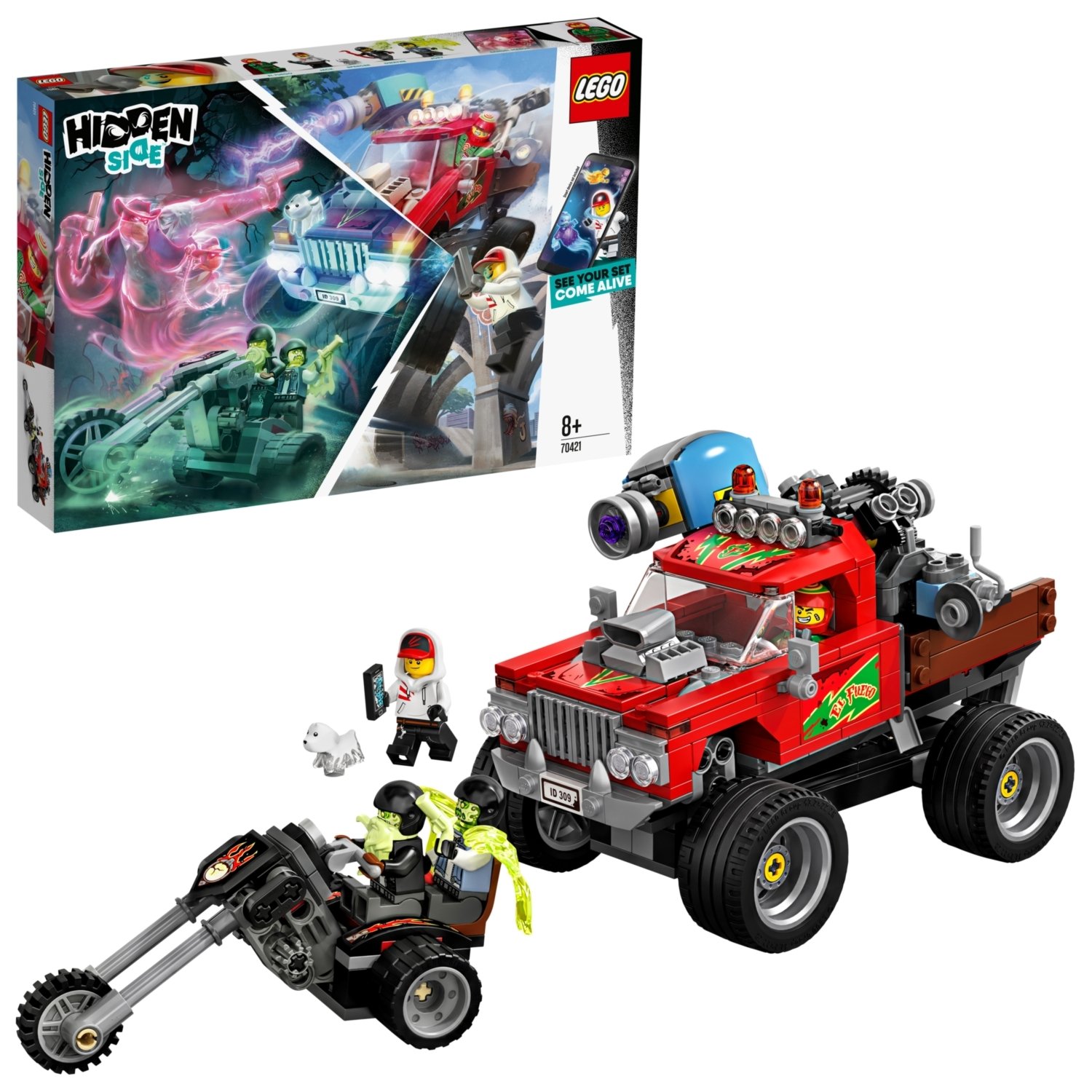 LEGO Hidden Side El Fuego's Stunt Truck AR Games Set - 70421