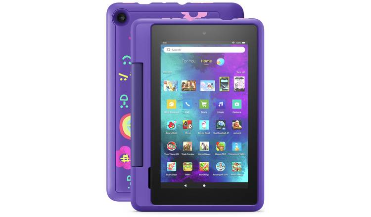 Amazon Fire 7 Kids Pro Tablet ages 6-12, 7in 16GB - Purple