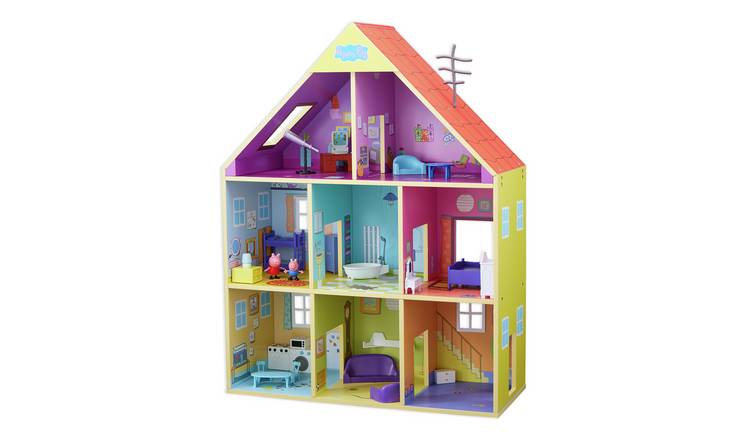 Buy Peppa Pig Deluxe Wooden Playhouse Doll houses Argos