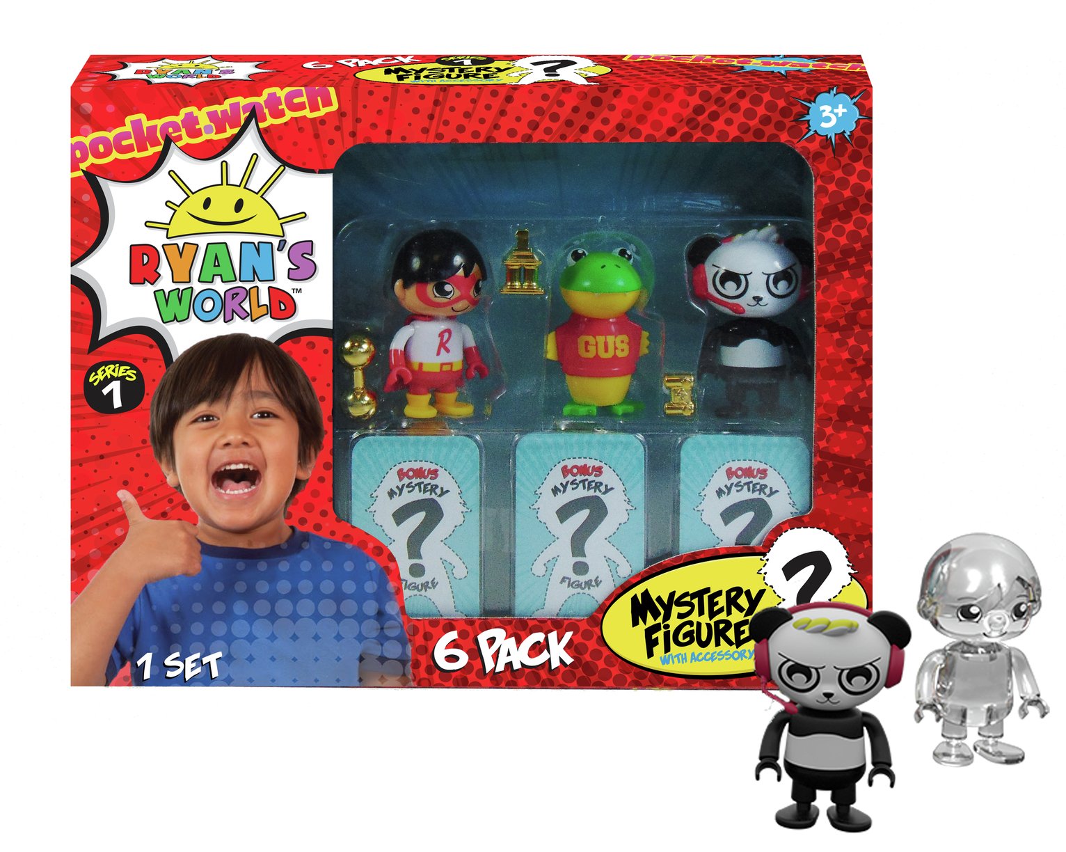 Ryans World 6 Pack Collectible Figure Set Review