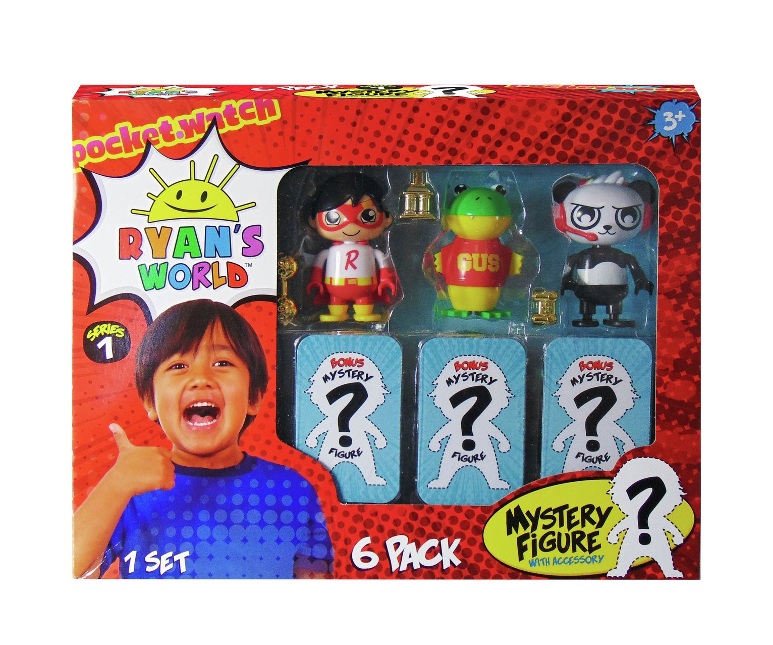 Ryans World 6 Pack Collectible Figure Set Review