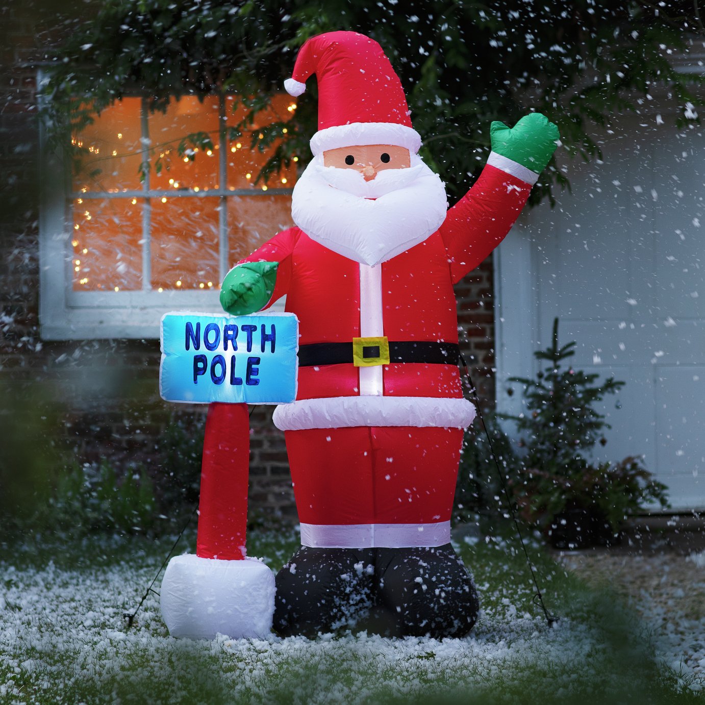Argos Home Inflatable Santa