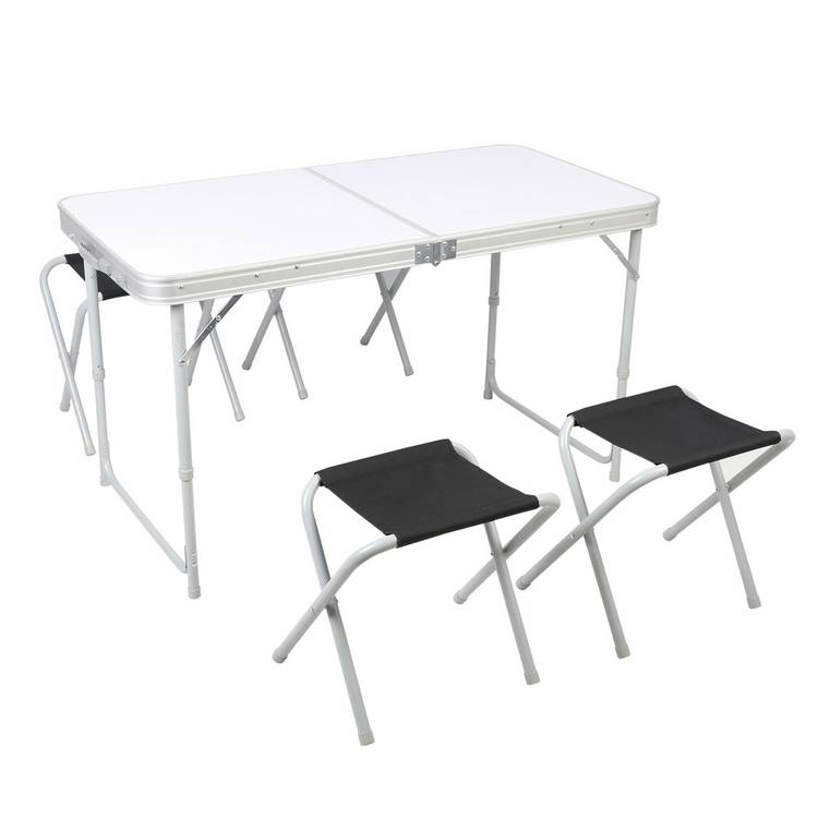 Pro Action Folding Camping Chair and 4 Stools 0