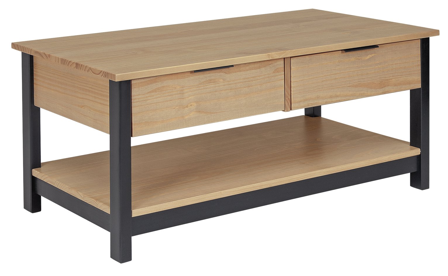 Argos Home Industrial Pine Coffee Table - Natural